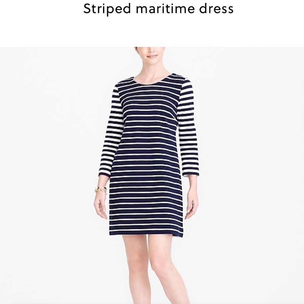 Jcrew stripes dress